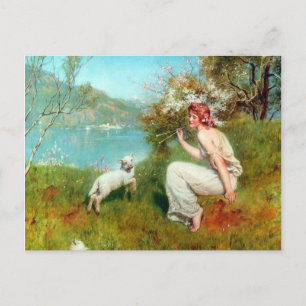 Carte Postale Printemps Par John Collier