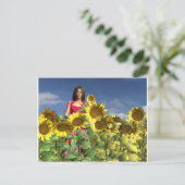 Carte Postale Printemps Peyton Girl révisé (Debout devant)