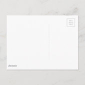 Carte Postale Printemps - Renard arctique (Dos)