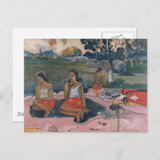 Carte Postale Printemps sacré : Rêves doux - Paul Gauguin (Devant / Derrière)