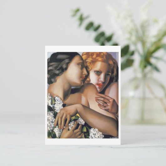 Carte Postale Printemps | Tamara De Lempicka | (Debout devant)