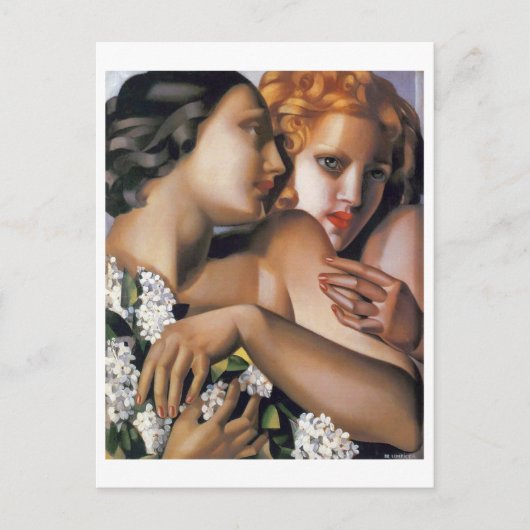 Carte Postale Printemps | Tamara De Lempicka | (Devant)