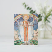 Carte Postale Printemps vintage Edward Frampton (Debout devant)