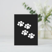 Carte Postale Prints des animaux (Debout devant)