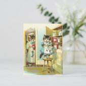 Carte Postale Pris dans la loi (Debout devant)