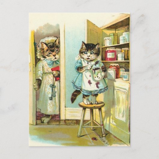 Carte Postale Pris dans la loi (Devant)