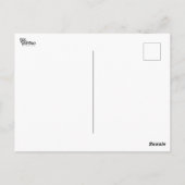 Carte Postale Pris dans un patch Éffrayant (Dos)