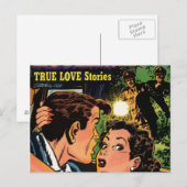 Carte Postale Pris dans une Embrace (Devant / Derrière)