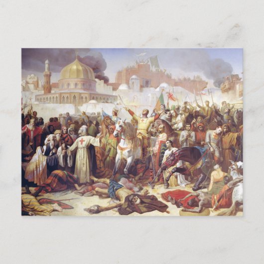 Carte Postale Prise de Jérusalem (Devant)