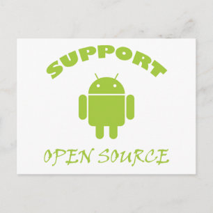 Carte Postale Prise en charge des robots Open Source