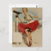 Carte Postale Prise télescope (Devant / Derrière)