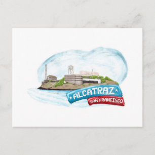 Carte Postale Prison d'Alcatraz San Francisco