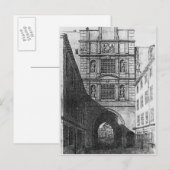 Carte Postale Prison de Newgate (Devant / Derrière)