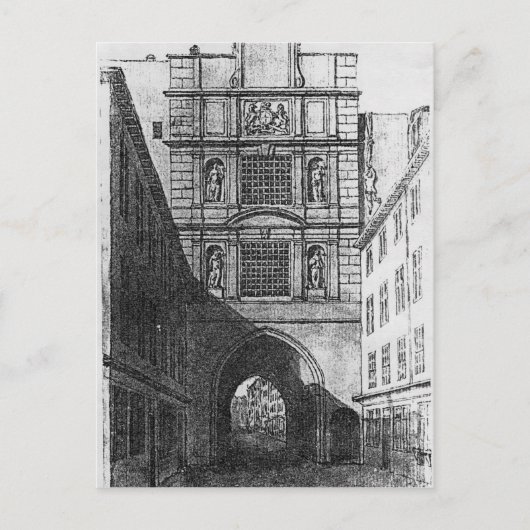 Carte Postale Prison de Newgate (Devant)