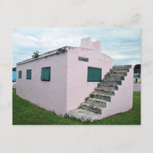Carte Postale Prison historique de Pink Bahamas, Green Turtle Ca