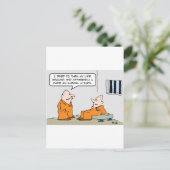 Carte Postale prison illégale (Debout devant)