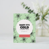 Carte Postale Prison Long Distance Winter Christmas Snowglobe  (Debout devant)