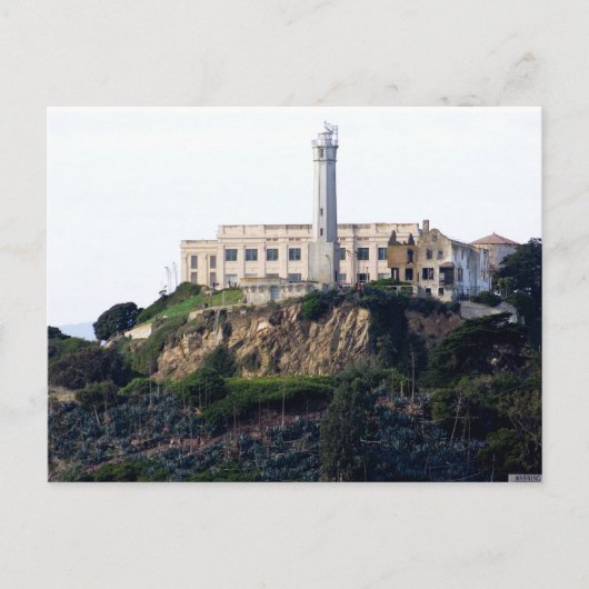 Carte Postale Prison sur l'île d'Alcatraz (Devant)