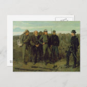 Carte Postale Prisonniers du front (Devant / Derrière)