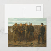 Carte Postale Prisonniers du front (Devant / Derrière)