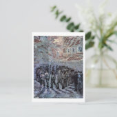 Carte Postale Prisonniers exerçant (après Doré)Van Gogh Art (Debout devant)