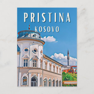 Carte Postale Pristina, le cœur du Kosovo