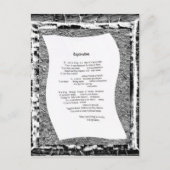 Carte Postale Privation (Devant)