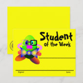 Carte Postale Prix de reconnaissance (Devant / Derrière)