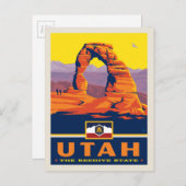 Carte Postale Prix d'État | Utah (Devant / Derrière)