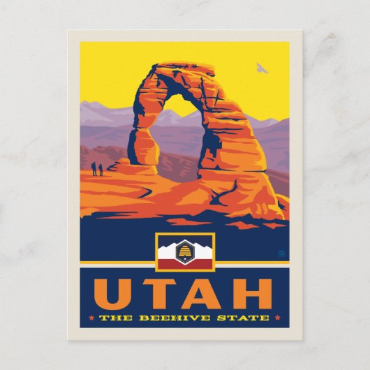Carte Postale Prix d'État | Utah (Devant)