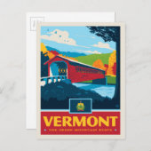 Carte Postale Prix d'État | Vermont (Devant / Derrière)