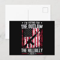 Pro 45 Je vote pour The Outlaw And The Hillbilly