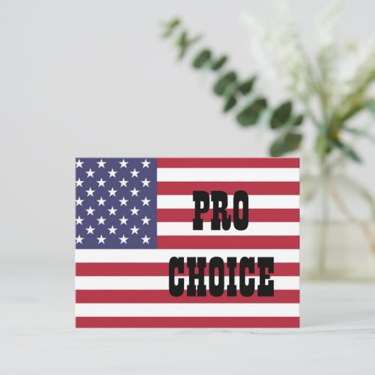 CARTE POSTALE PRO CHOIX (Debout devant)