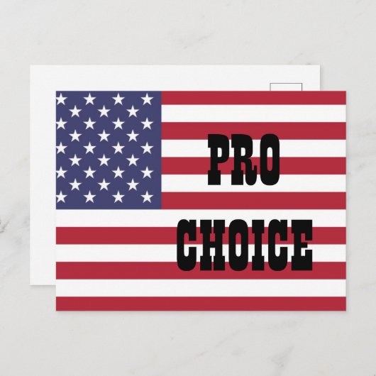 CARTE POSTALE PRO CHOIX (Devant / Derrière)