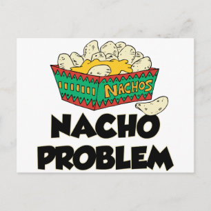 Carte Postale Problème Nacho - Jouer avec Word amusant
