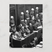 Carte Postale Procès de Nuremberg.  Vue en bas de l'image_Guerre (Devant)