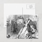 Carte Postale Procès par jury (Devant / Derrière)