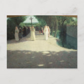 Carte Postale Procession, 1892-1895 (Devant)