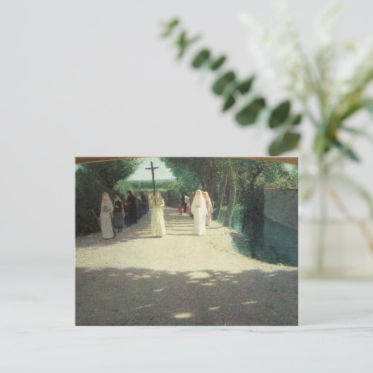 Carte Postale Procession, 1892-1895 (Debout devant)