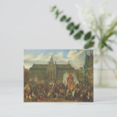 Carte Postale Procession à Anvers, 1697 (Debout devant)