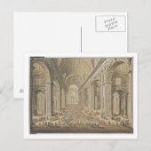 Carte Postale Procession à Saint-Pierre, Rome (avec citation sur (Devant / Derrière)