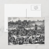Carte Postale Procession aux portes de Macao (Devant / Derrière)