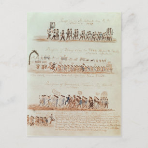 Carte Postale Procession de la Saint Patrick