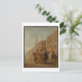 Carte Postale Procession de restauration de Charles II à Cheapsi (Debout devant)