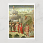 Carte Postale Procession de St. Gregory au Castel St. Angelo (Devant)