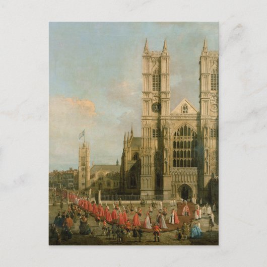 Carte Postale Procession des Chevaliers du Bain (Devant)