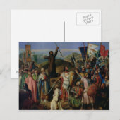 Carte Postale Procession des Croisés autour de Jérusalem (Devant / Derrière)