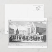 Carte Postale Procession pacifique des membres de protestants (Devant / Derrière)