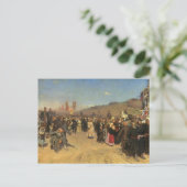 Carte Postale Procession religieuse dans la province du Koursk (Debout devant)