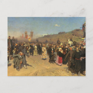 Carte Postale Procession religieuse dans la province du Koursk